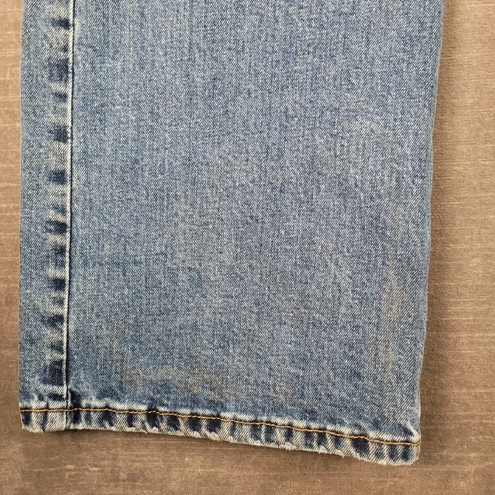 Levi's 527 Vintage 90s Denim Jeans Distressed Mens‎ Size 38 x 32 Flaw